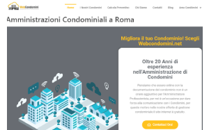 Il sito online di WebCondomini