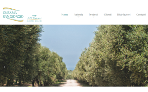 Il sito online di Olearia San Giorgio