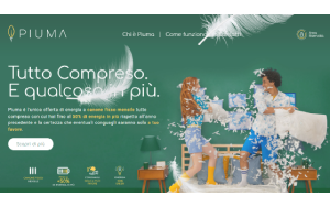 Il sito online di Piuma Energia Green