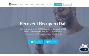 Il sito online di Recoverit