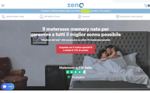 Il sito online di zenO Materasso