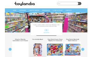 Il sito online di Toylandia