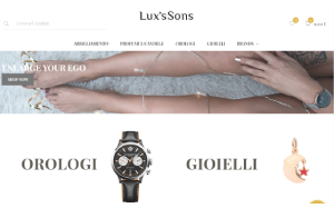 Il sito online di Lux's Sons