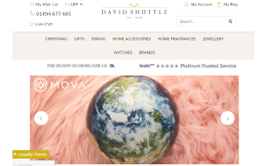 Visita lo shopping online di David Shuttle