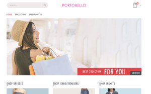Visita lo shopping online di Portobello