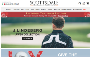 Il sito online di Scottsdale Golf