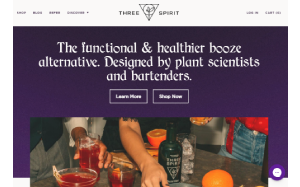 Il sito online di Three Spirit