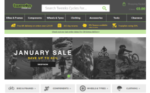 Visita lo shopping online di Tweeks Cycles