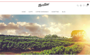 Il sito online di Caffè Morettino