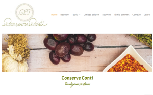 Il sito online di Conserve Conti