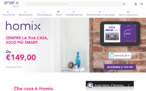 Il sito online di Homix