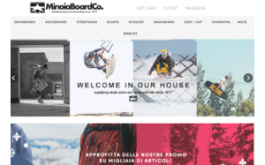 Il sito online di Minoia Board Co.