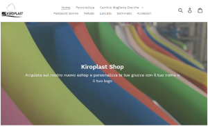 Il sito online di Kiroplastshop