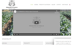 Il sito online di Principe di Puglia