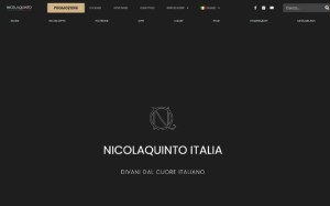 Il sito online di Nicolaquinto Italia