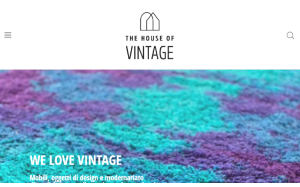 Il sito online di The House of Vintage