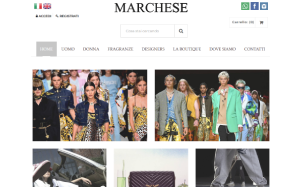 Il sito online di Marchese Boutique