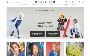 Il sito online di Brave Kid