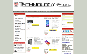 Il sito online di Technology eshop