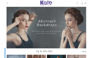Visita lo shopping online di Kate back drop