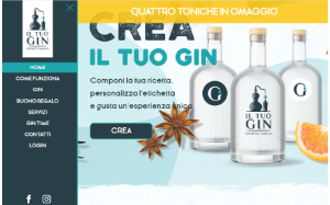 Il sito online di Il Tuo Gin