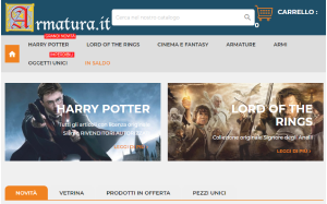 Il sito online di Armatura.it