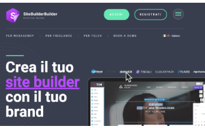 Il sito online di Sitebuilder