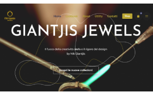 Il sito online di Giantjis Jewels