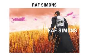 Il sito online di Raf Simons