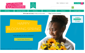 Il sito online di Flying Flowers