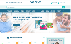 Il sito online di Sorgente Pharma