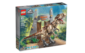 Il sito online di Jurassic Park: la furia del T. rex Lego
