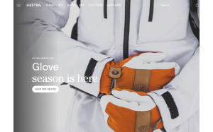 Il sito online di Hestra Gloves