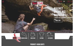 Il sito online di Red Chili Climbing