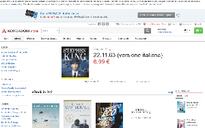 Il sito online di Mondadori ebook