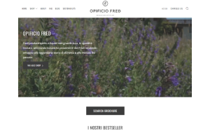Il sito online di Opificio Fred