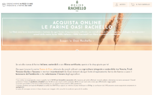 Il sito online di Molino Rachello