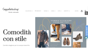 Il sito online di Cappelletto shop
