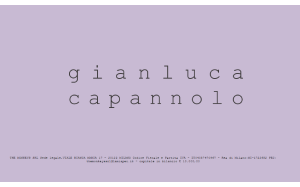Il sito online di Gianluca Capannolo