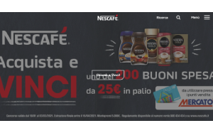 Il sito online di Nescafe