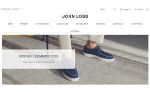 Il sito online di John Lobb