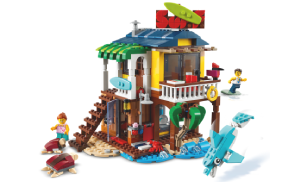Il sito online di Surfer Beach House Lego