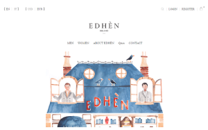 Il sito online di EDHÈN Milano