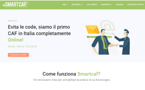 Il sito online di SmartCaf