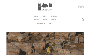 Il sito online di LABO.ART