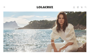Il sito online di Lola Cruz