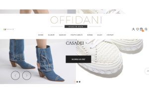 Il sito online di Offidani shoes