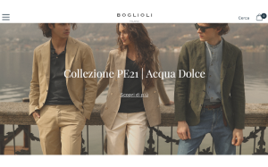 Visita lo shopping online di Boglioli Milano