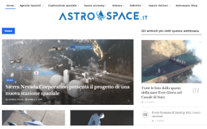 Il sito online di Astrospace.it