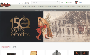 Il sito online di Caffe Barbera Shop